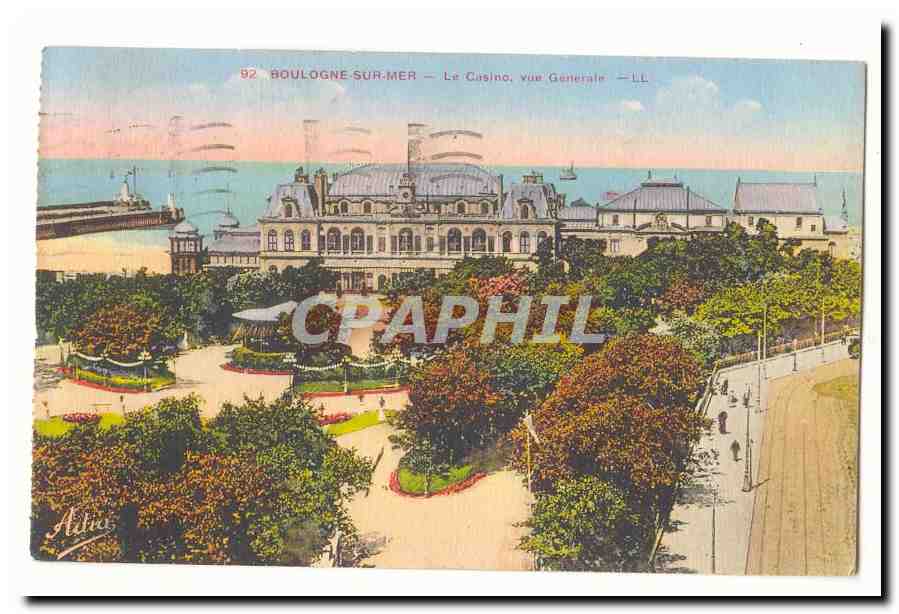 Boulogne-sur-Mer — Das Casino, allgemeiner Blick — LL