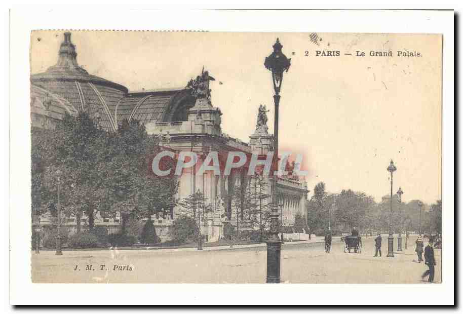 Paris (8eme) CPA Le grand palais