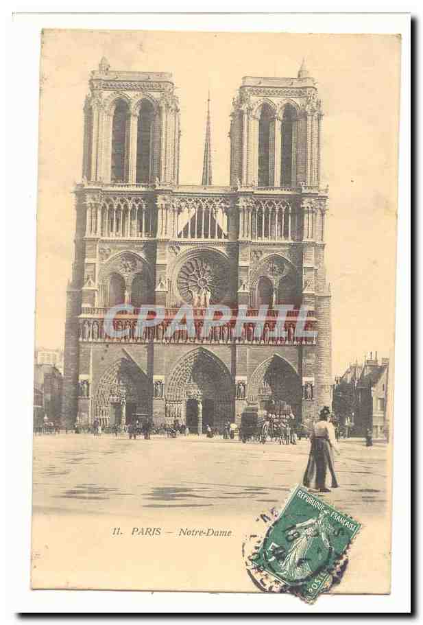 Paris (4eme) CPA Notre DAme