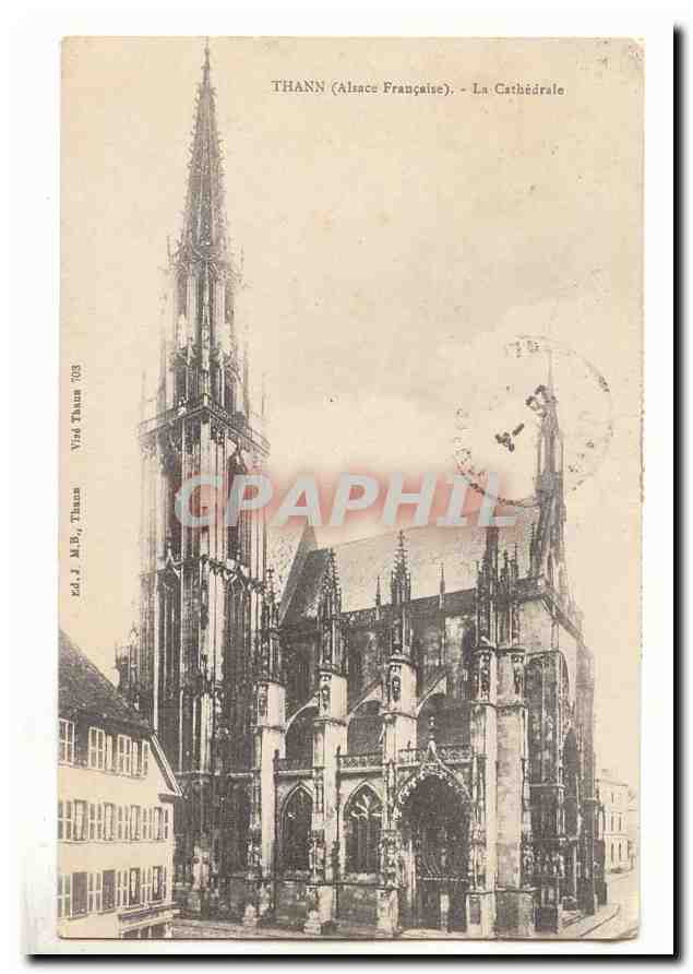 thann CPA La cathedrale