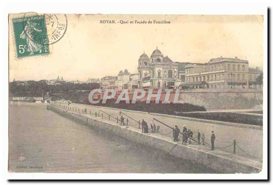 royan CPA Quai et facade de Foncillon