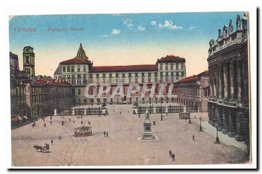 Italie Italia Torino CPA Palazzo Reale