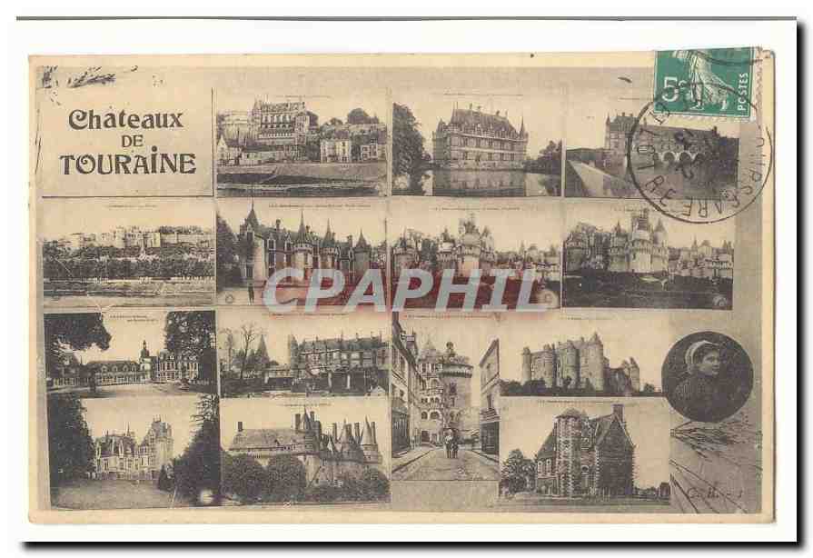 CPA Chateaux de Touraine