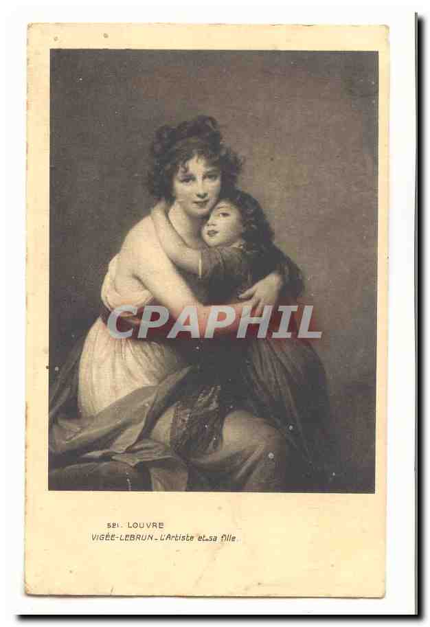 Vigée-Lebrun et sa fille — Série SEI. LOUVRE