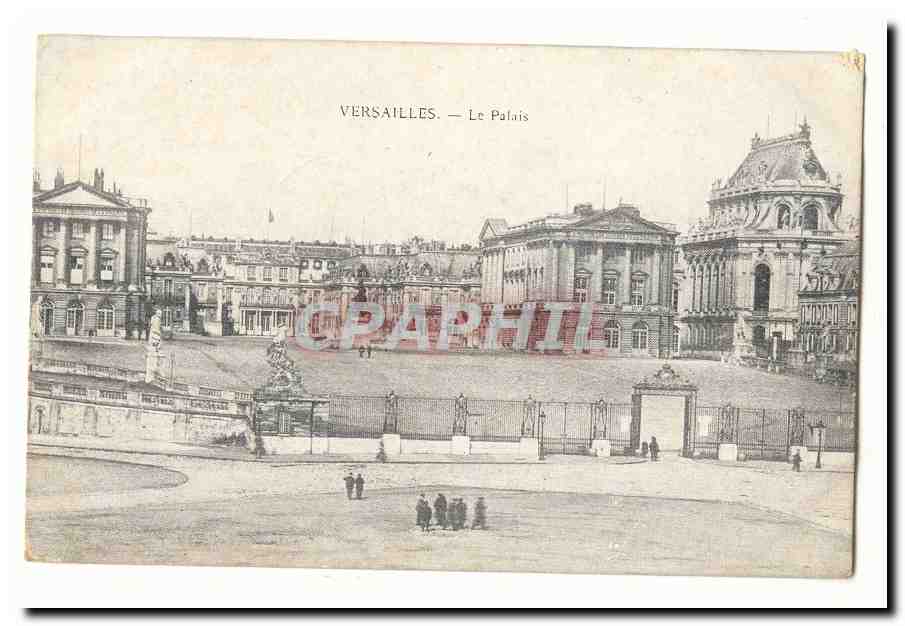 Versailles CPA Le palais