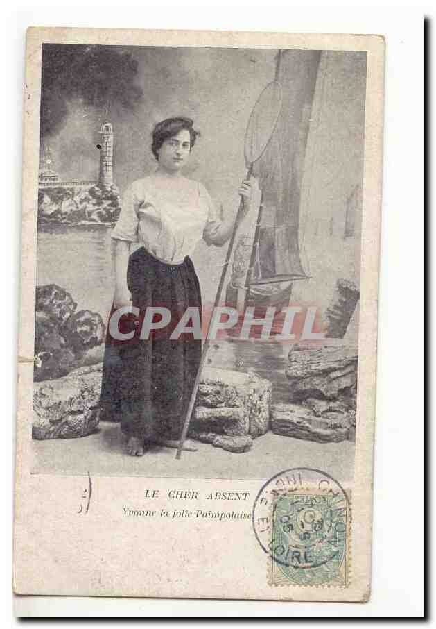 CPA Le Cher absent Yvonne la jolie Paimpolaise (Paimpol)