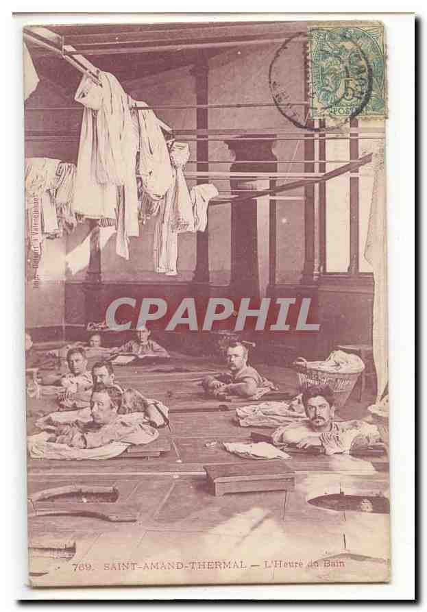 Saint Amand thermal CPA L´heure du bain TOP