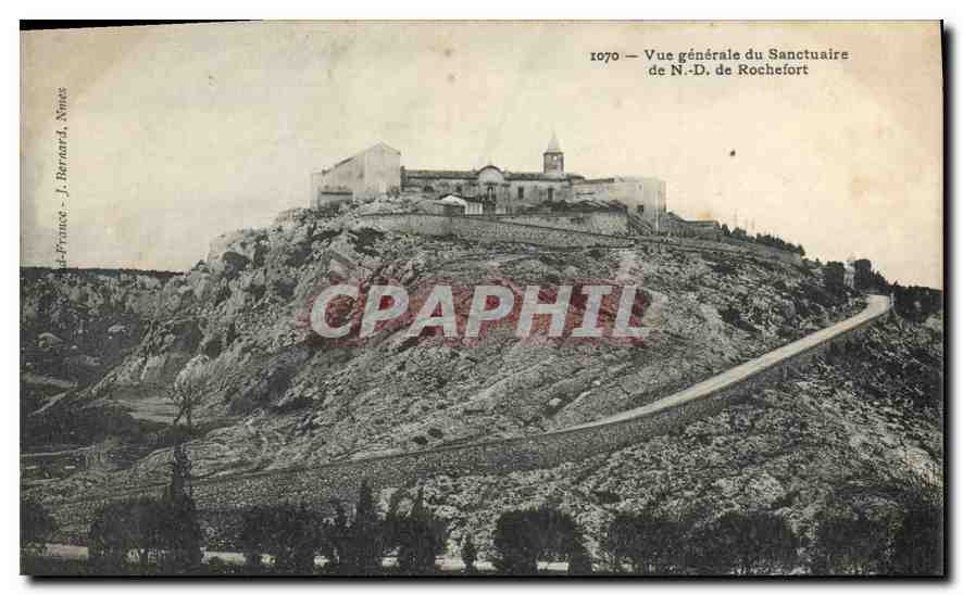 CPA Vue generale du Sanctuaire de N D de Rochefort 