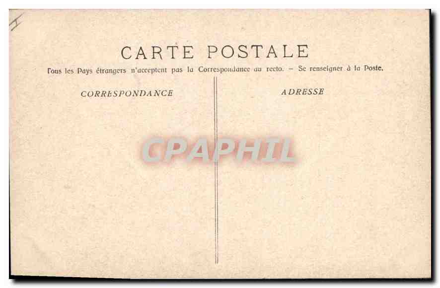 CPA N D de Rochefort Station de l'Agonie  — Verso