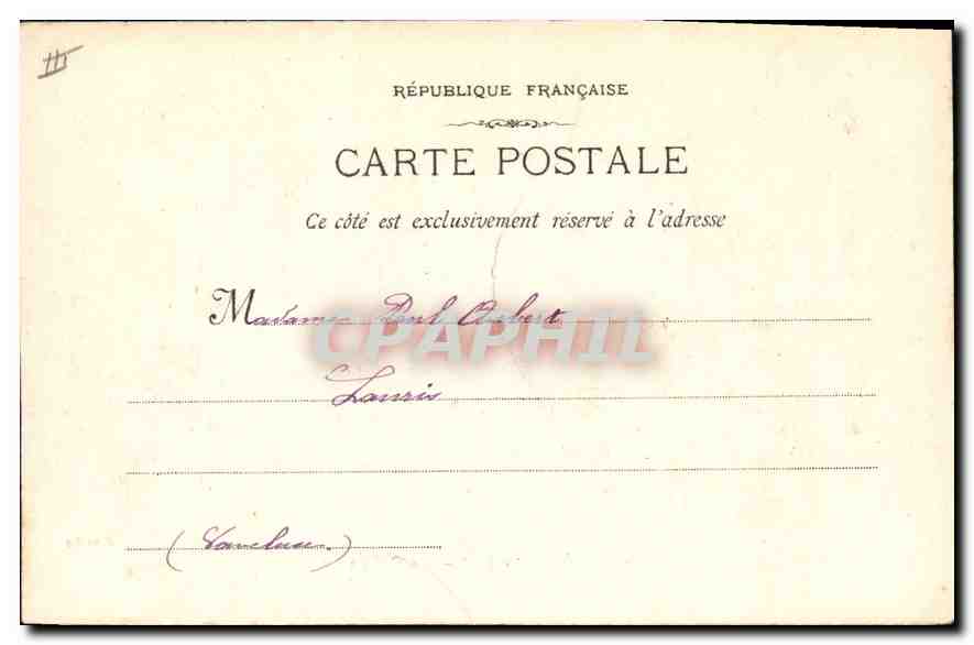 CPA N D de Rochefort Le Calvaire  — Rückseite