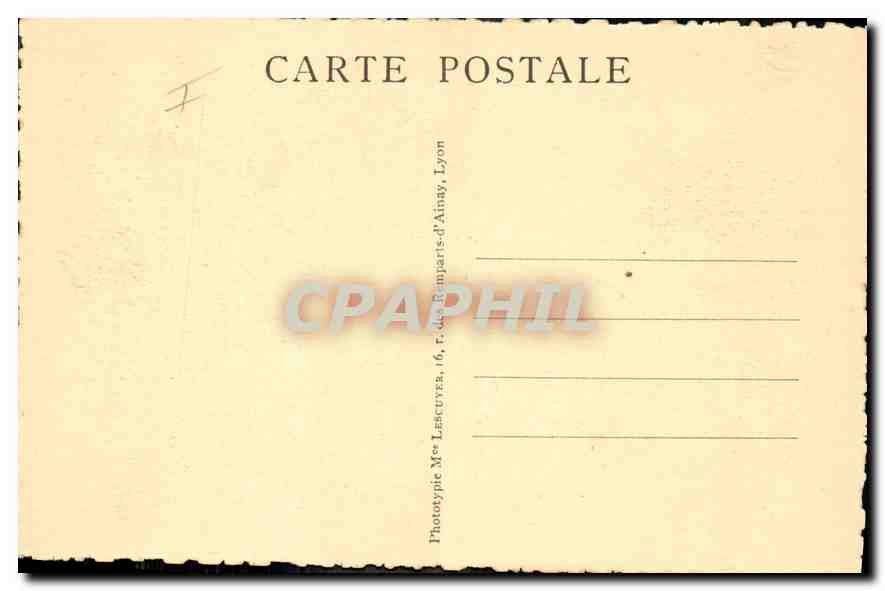 CPA Notre Dame de Rochefort Gard A L'Ombre des grands murs  — Back