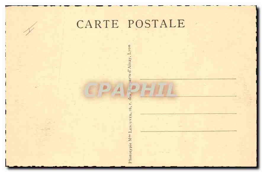 CPA Notre Dame de Rochefort Gard Rochefort dans le lointain  — Verso