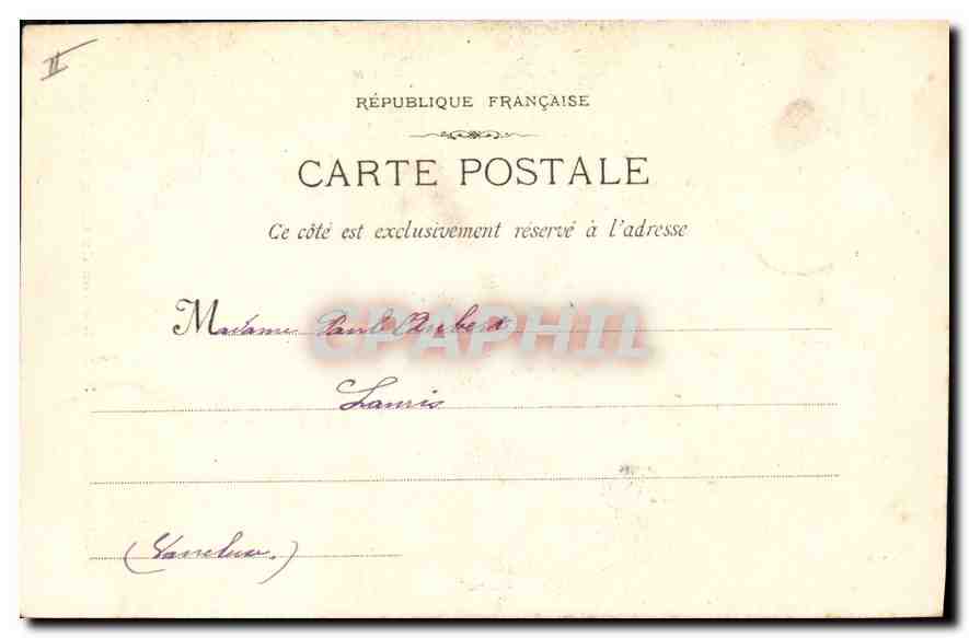CPA N D de Rochefort Station du Chemin de la Croix  — Rückseite