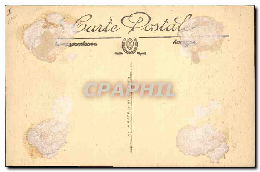 Provence — Buste du Marquis de Méjanes — Tavelle, éditeur — Verso