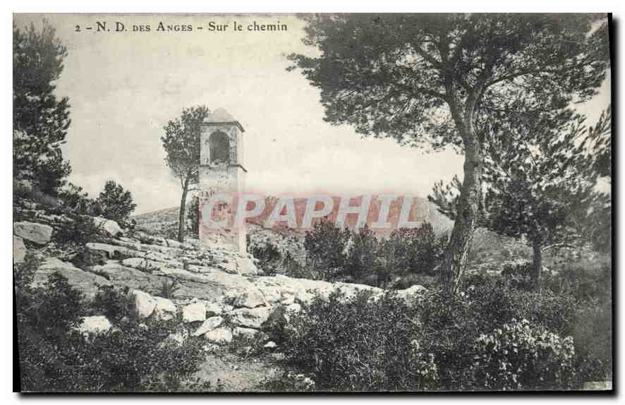 CPA N D des Anges Sur le Chemin 
