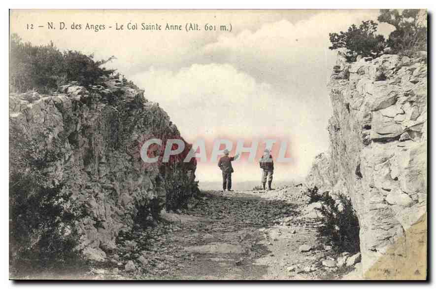 CPA N D des Anges Le Col Sainte Anne 