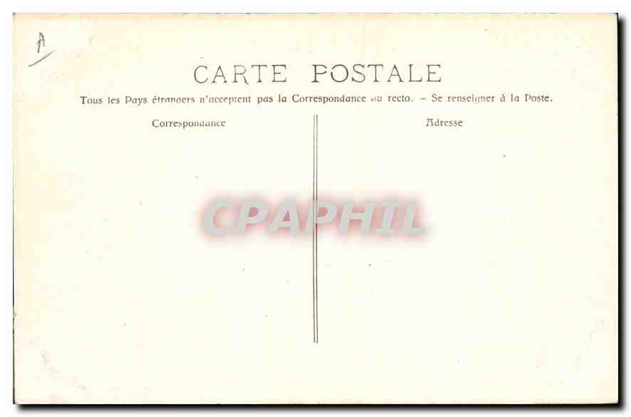 CPA N D des Anges Le Col Sainte Anne  — Rückseite
