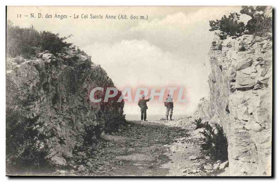 CPA N D des Anges Le Col Sainte Anne 