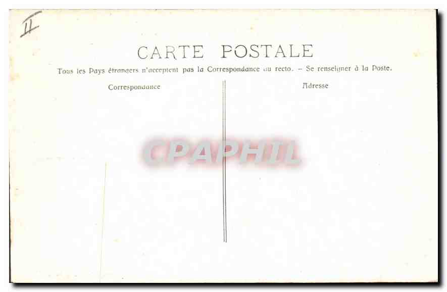 CPA N D des Anges Le Col Sainte Anne  — Rückseite