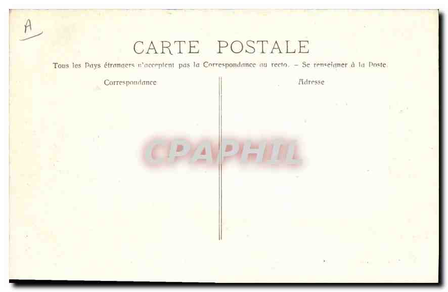 CPA N D des Anges Interieur de la Grotte  — Rückseite