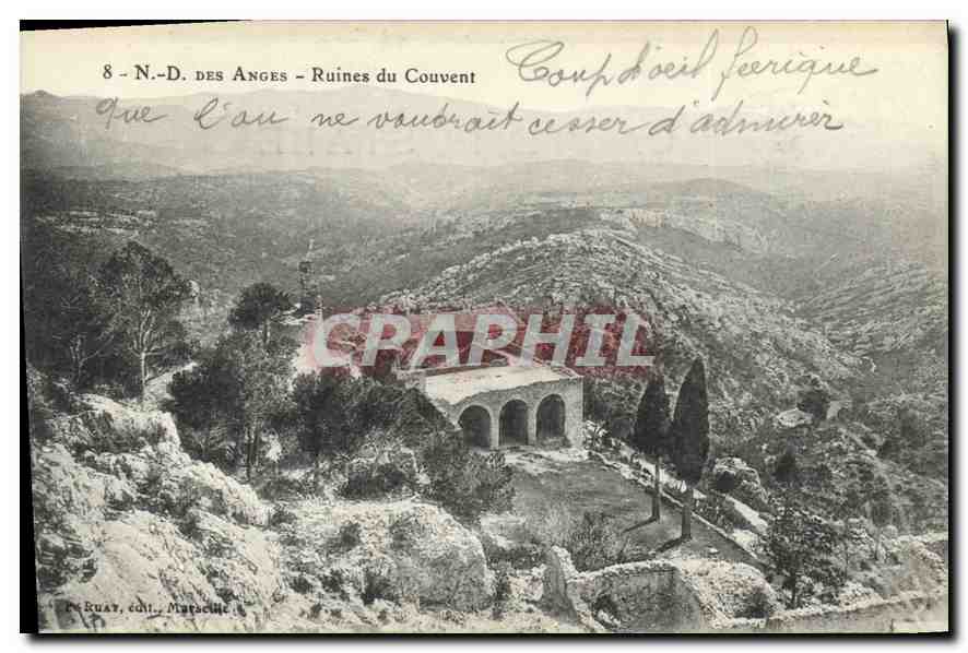 N.-D. des Anges - Ruines du Couvent — De Ruaz, édit., Marseille — n°8