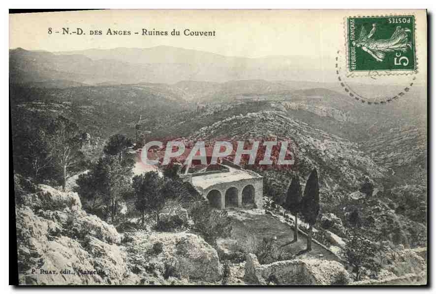 N.-D. des Anges - Ruines du Couvent — P. Puat, édit., Marseille
