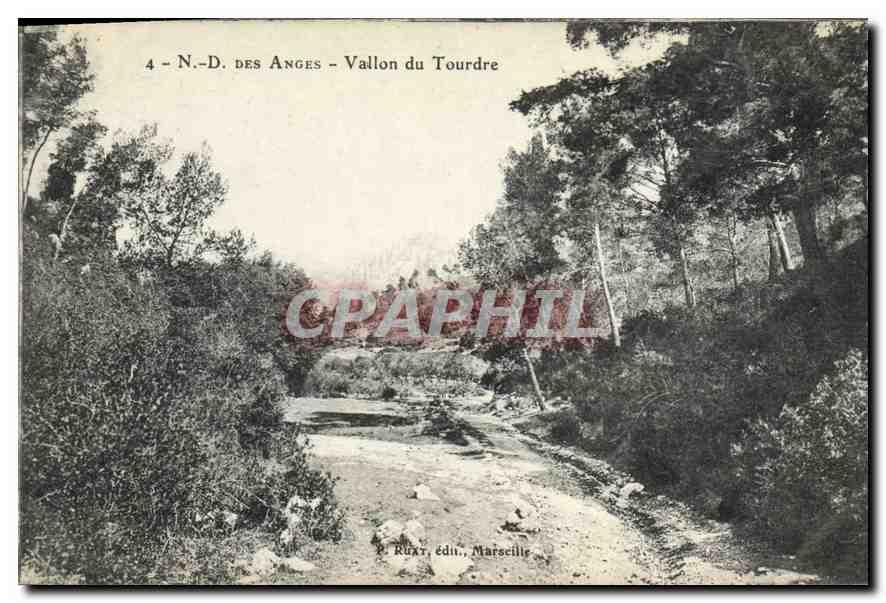 CPA N D des Anges Vallon du Tourdre 