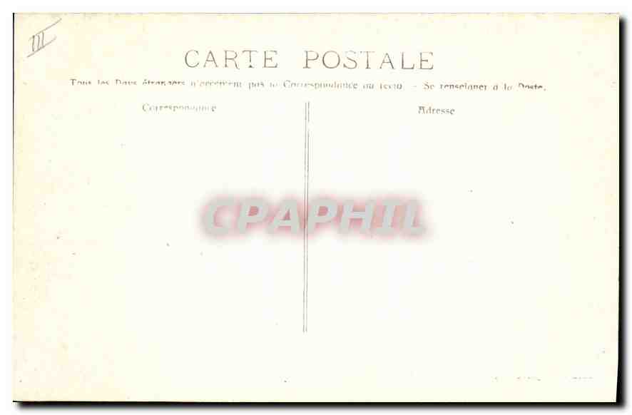 CPA N D des Anges Vallon du Tourdre  — Verso