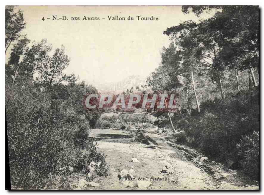 CPA N D des Anges Vallon du Tourdre 
