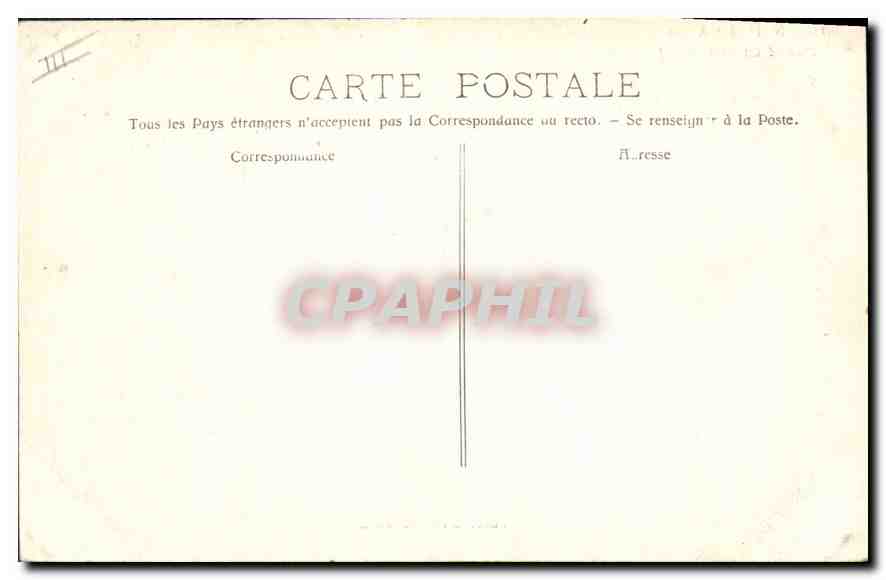 CPA N D des Anges Fontaine du Pere Tassy  — Rückseite