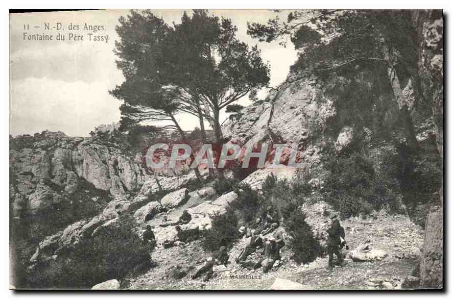 N.-D. des Anges — Fontaine du Père Tassy — Marseille