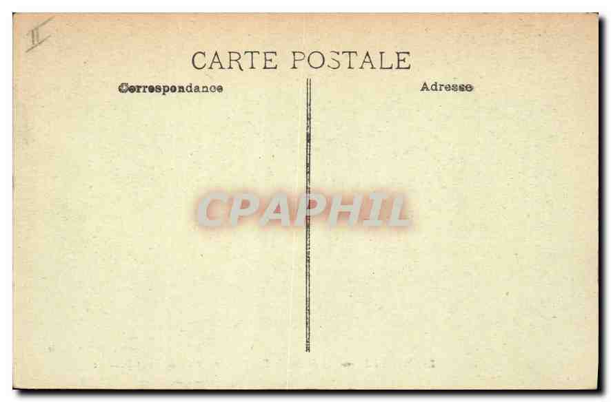 CPA Les Milles chateau de Lanfant parc dessine par Lenotre  — Rückseite