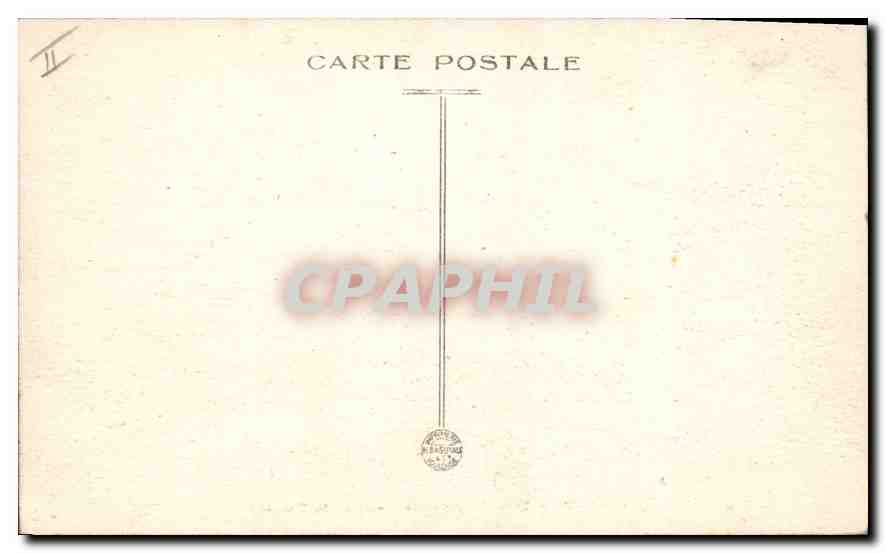 CPA Mallemort Pont Suspendu de la Durance  — Rückseite