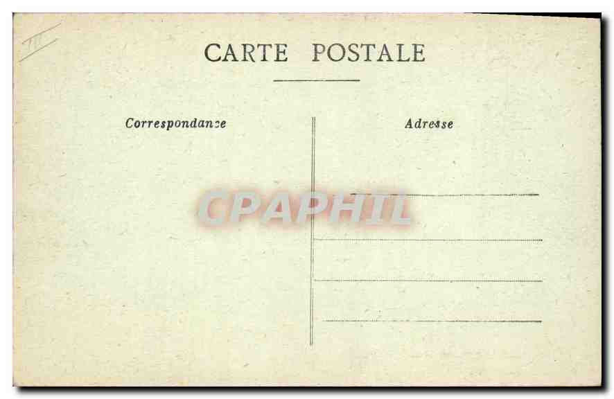 CPA Chateau de Lagoy Terrasse  — Verso