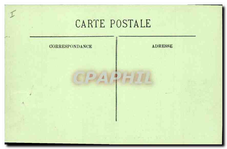 CPA Dieppe Depart du Courier d'Angleterre  — Rückseite