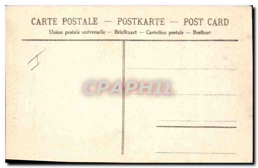 CPA Dieppe les Tourelles  — Rückseite