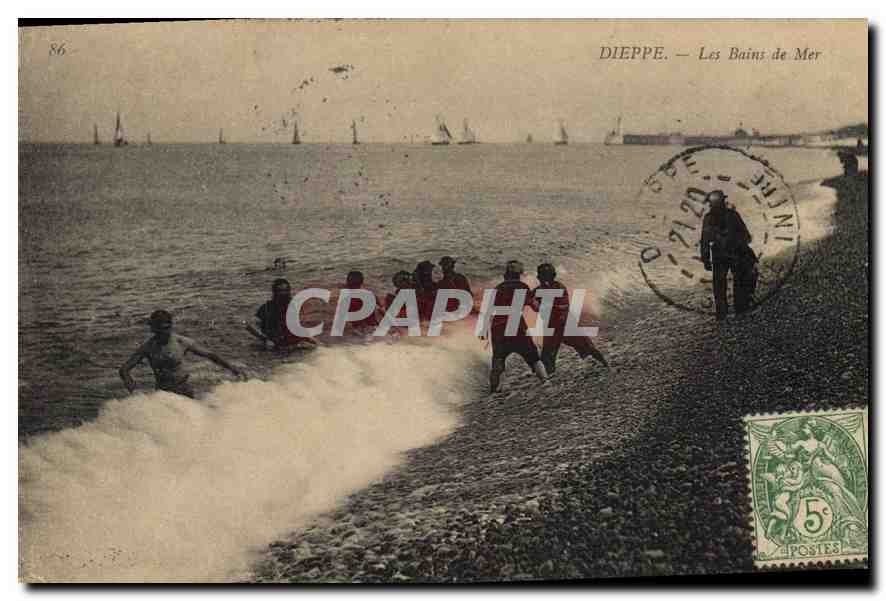 CPA Dieppe Les Bains de Mer 