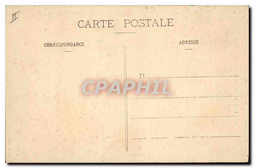 CPA Dieppe Le Chateau La Tour St Remy  — Rückseite