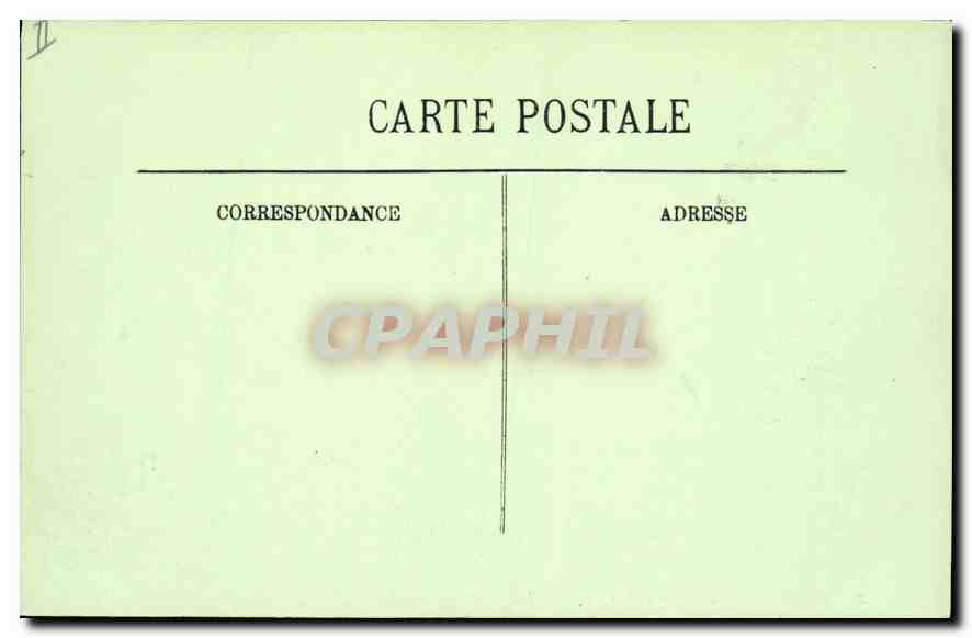 CPA Dieppe Le Chateau et la Ville  — Rückseite