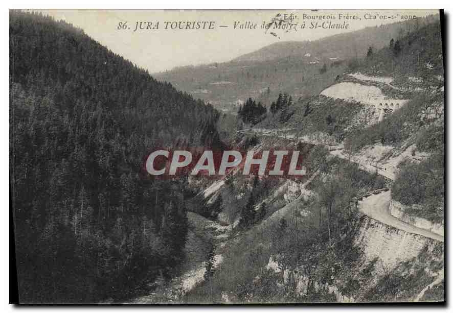Vallee de Moirez à St-Claude — Jura Touriste — Édit. Rougérois Frères, Cha'on-sonne