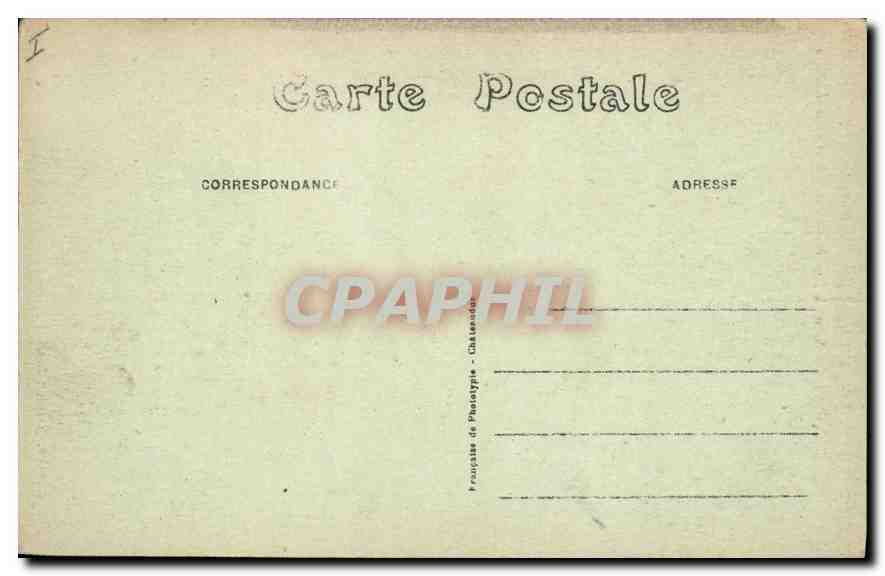 Ceulembs (E.-et-L.) — Portail de l'Ancienne Abbaye — Cliché A. Berhault Edit. — Verso