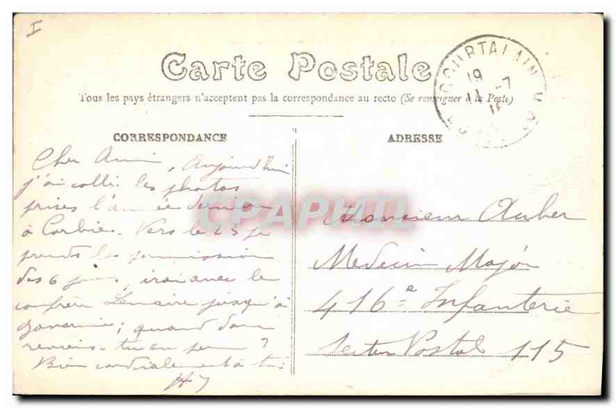 Courtalain (E-et-L) — Le Château, côté Nord — Bonneau Éditeur — Reverso