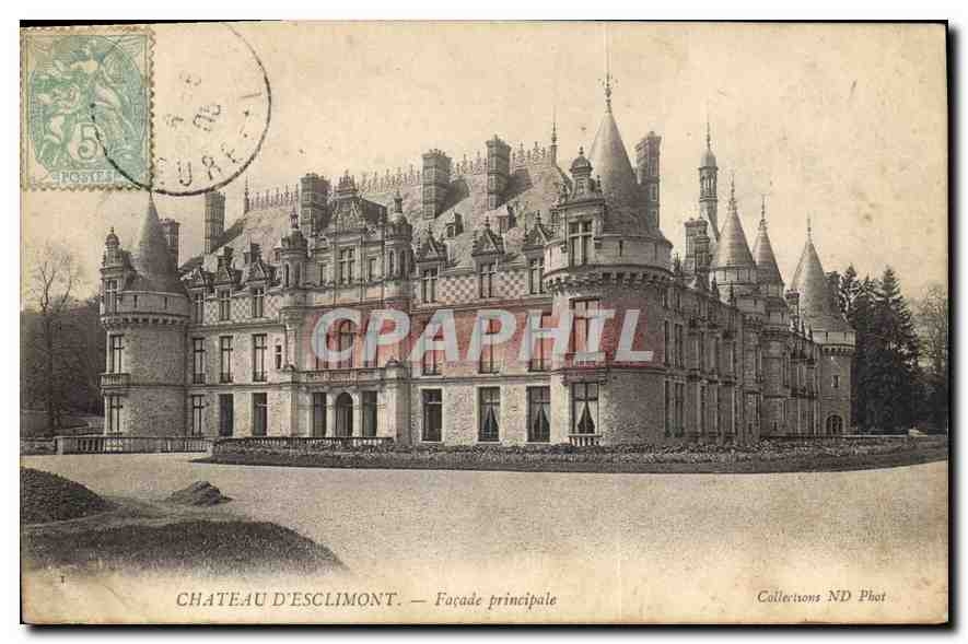 Château d'Esclimont — Façade principale — Collections ND Phot