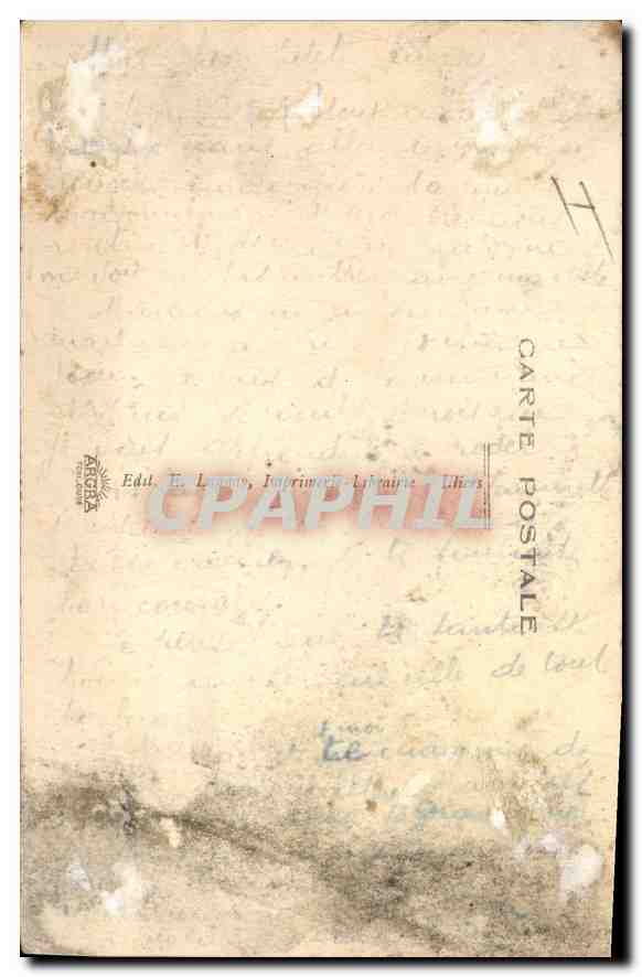 Illiers (E.-et-L.) — Le Château de la Sinetterie — Un sous-bois — Verso