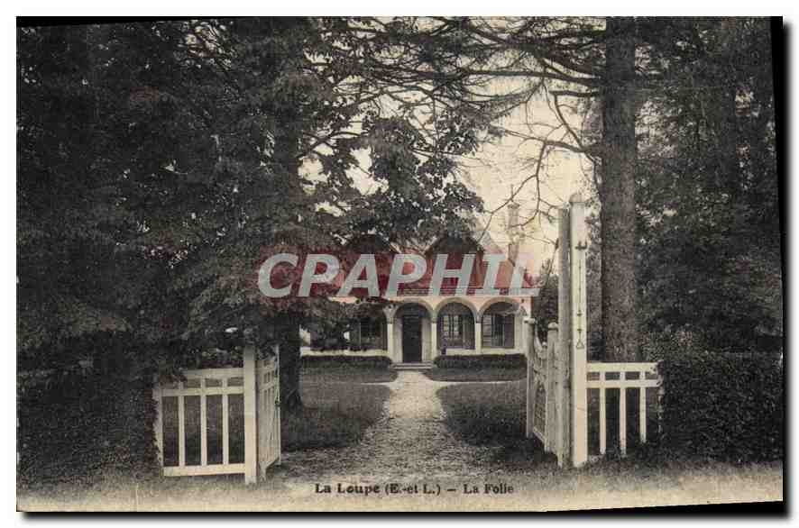 Die Lupe (E.-et L.) — Die Wahnsinnige — Ch. Chauffroy, Nogent-le-Rotrou (E.-et L.)