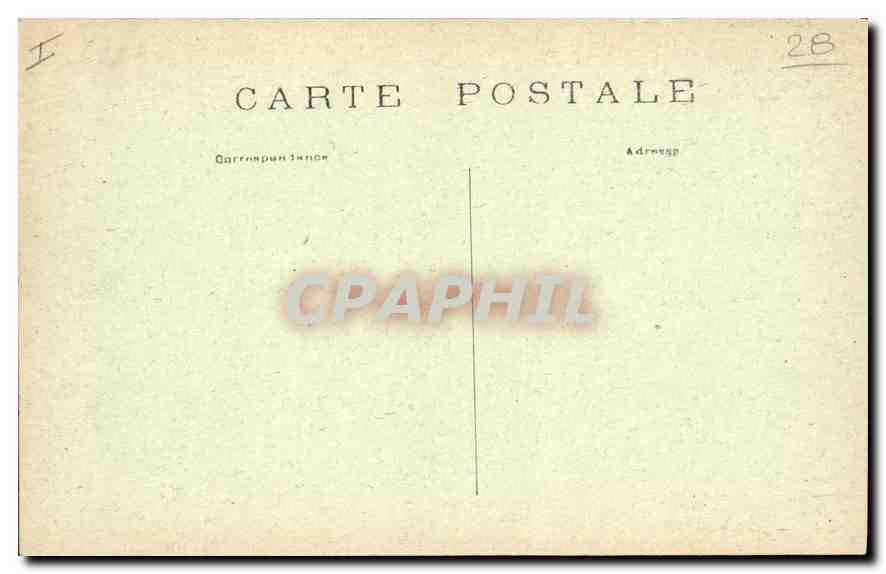 Montigny-le-Gannelon — The Castle - West Facade — G. P. 93 — Back