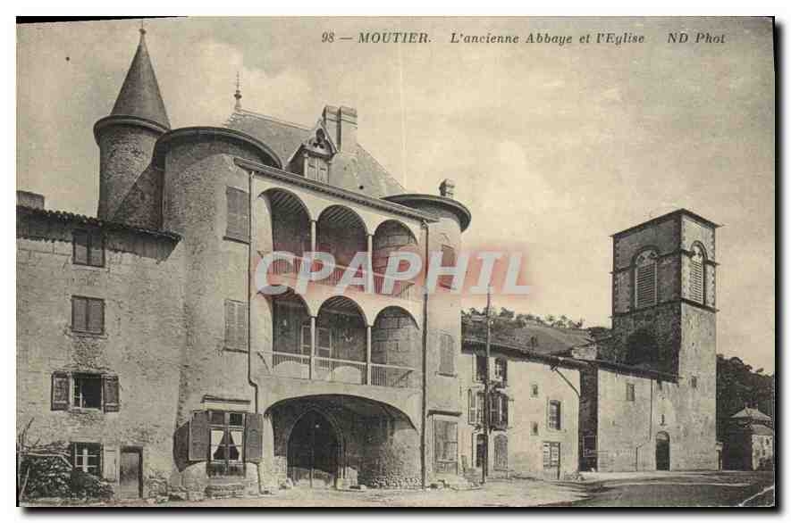 Moutier — L'ancienne Abbaye et l'Église — ND Phol