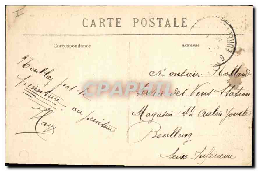 Villebon (E.-et-L.) — Le Château — Éditeur non identifié — Reverso