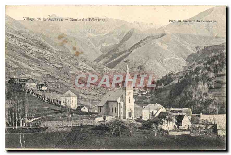 Village de la Salette — Route du Pèlerinage — Propriété Exclusive du Pèlerinage