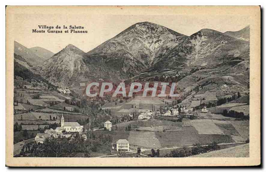Village of La Salette — Monts Gargas and Planeau — Publisher Not Visible